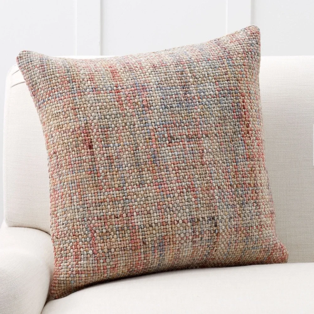 Pottery Barn Renly Woven Wool Pillow Cover